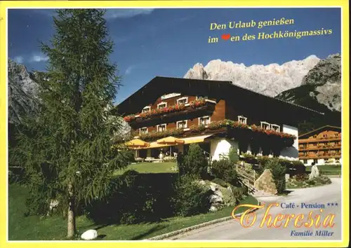 Maria Alm Steinernen Meer Maria Alm Hinterthal Salzburger Land Cafe Pension Theresia x / Maria Alm am Steinernen Meer /Pinzgau-Pongau