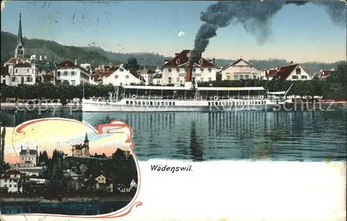 Waedenswil Dampfschiff / Waedenswil /Bz. Horgen