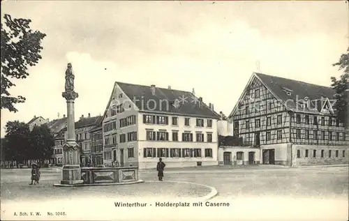 Winterthur Holderplatz Kaserne / Winterthur /Bz. Winterthur City