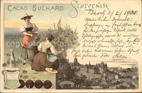 Vaud Le Cacao Suchard Souvenir Lausanne / Le Vaud /Bz. Nyon