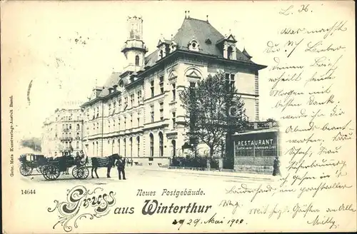 Winterthur Neues Postgebaeude / Winterthur /Bz. Winterthur City