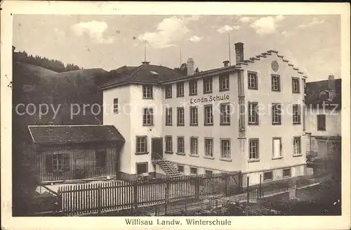 Willisau Landwirtschaftliche Winterschule / Willisau /Bz. Willisau