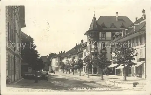 Langenthal BE Marktgasse  / Langenthal /Bz. Aarwangen