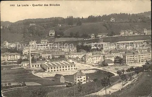 Le Locle Quartier des Billodes / Le Locle /Bz. Le Locle