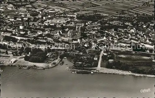 Breisach Rhein Fliegeraufnahme / Breisach am Rhein /Breisgau-Hochschwarzwald LKR