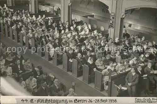 Berlin Reichstagung 1938 / Berlin /Berlin Stadtkreis