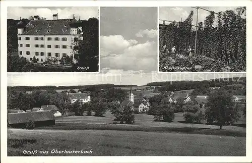 Oberlauterbach Oberbayern Schloss  / Wolnzach /Pfaffenhofen LKR