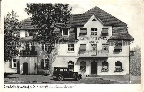 Waldkatzenbach Gasthof Pension zum Loewen / Waldbrunn /Neckar-Odenwald-Kreis LKR