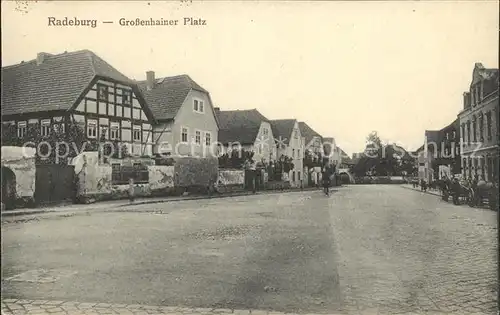 Radeburg Grossenhainer Platz / Radeburg /Meissen LKR