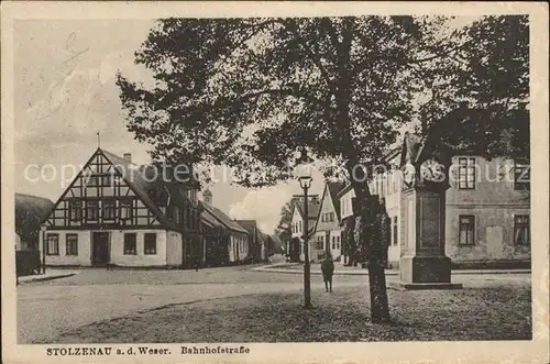 Stolzenau Weser Bahnhofstrasse / Stolzenau /Nienburg LKR