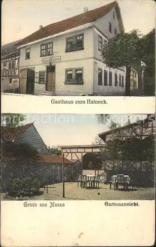 Nazza Gasthaus Haineck Gartenansicht / Nazza /Wartburgkreis LKR