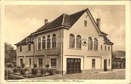 Balingen Zur Erinnerung an die Einweihung des Sanitaetskolonnenhauses 1927 / Balingen /Zollernalbkreis LKR