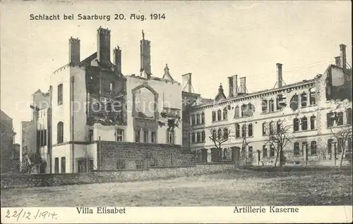 Saarburg Saar Villa Elisabeth Artillerie Kaserne / Saarburg /Trier-Saarburg LKR