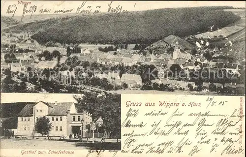 Wippra Gasthof zum Schieferhause / Wippra Kurort /Mansfeld-Suedharz LKR