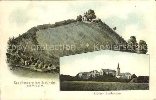 Erolzheim Kapellenberg Kloster Bonlanden / Erolzheim /Biberach LKR