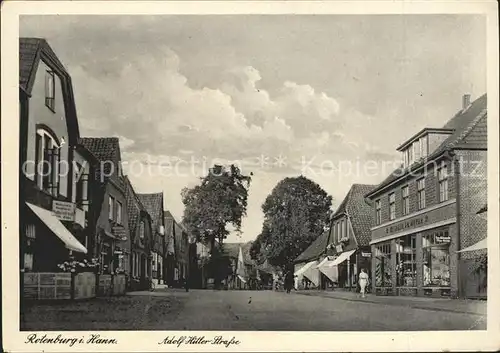 Rotenburg Wuemme Adolf- Hitler- Strasse / Rotenburg (Wuemme) /Rotenburg LKR