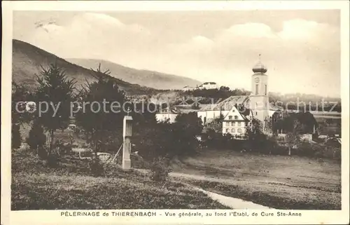 Thierenbach Haut Rhin Elsass Cure Sainte Anne / Jungholtz /Arrond. de Guebwiller