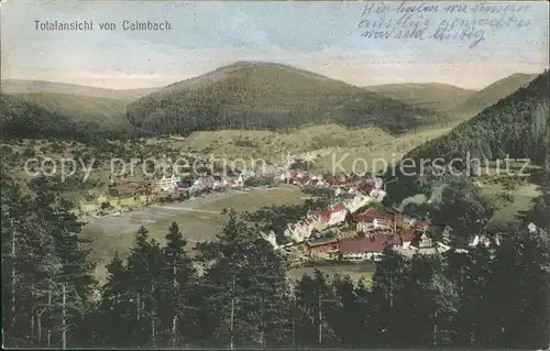 Calmbach Enz Totalansicht von Calmbach / Bad Wildbad /Calw LKR