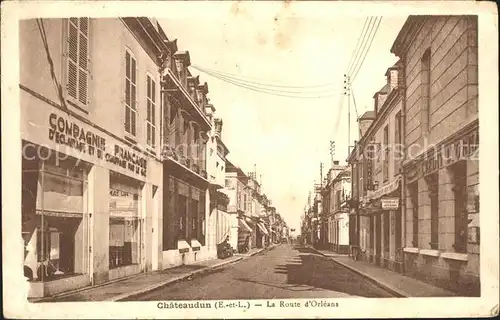 Chateaudun La Route d`OrlÃ©ans / Chateaudun /Arrond. de Chateaudun