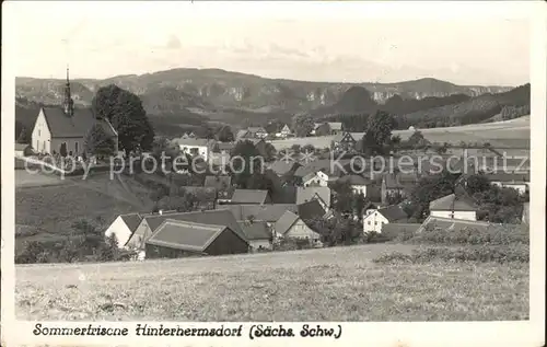 Hinterhermsdorf  / Sebnitz /Saechsische Schweiz-Osterzgebirge LKR