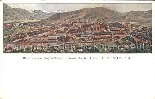 Kapfenberg Stahlwerke / Kapfenberg /oestliche Obersteiermark