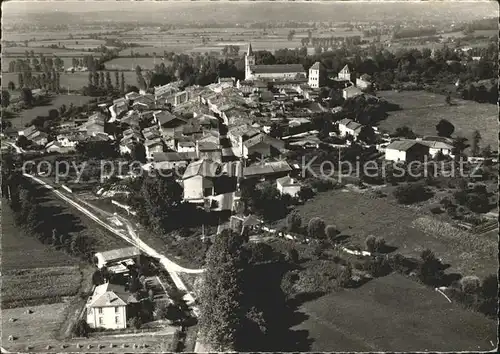 Ambronay Fliegeraufnahme / Ambronay /Arrond. de Belley