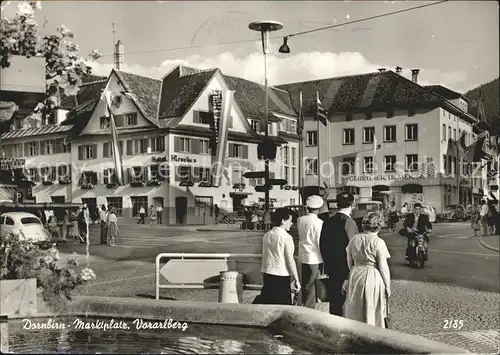 Dornbirn Vorarlberg Marktplatz / Dornbirn /Rheintal-Bodenseegebiet