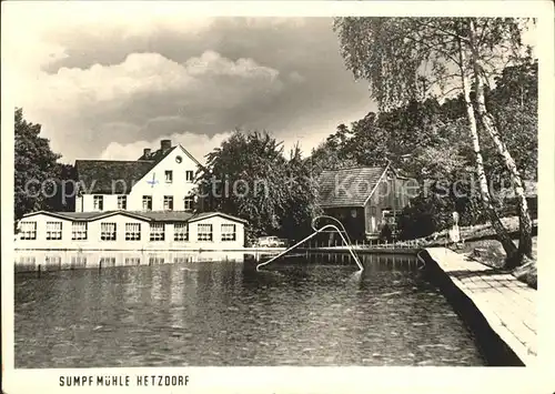 Hetzdorf Bockelwitz Sumpfmuehle / Bockelwitz /Mittelsachsen LKR