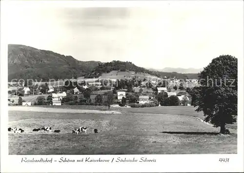 Reinhardtsdorf-Schoena Kaiserkrone / Reinhardtsdorf-Schoena /Saechsische Schweiz-Osterzgebirge LKR