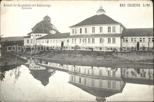 Bad Colberg-Heldburg Sprudelhalle Baederanlage Rueckseite / Bad Colberg-Heldburg /Hildburghausen LKR