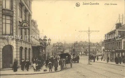 Saint-Quentin D'Isle Strasse / Saint-Quentin /Arrond. de Saint-Quentin