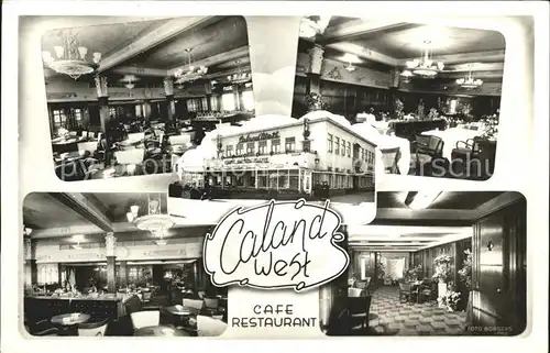 Rotterdam Cafe Restaurant Caland West / Rotterdam /