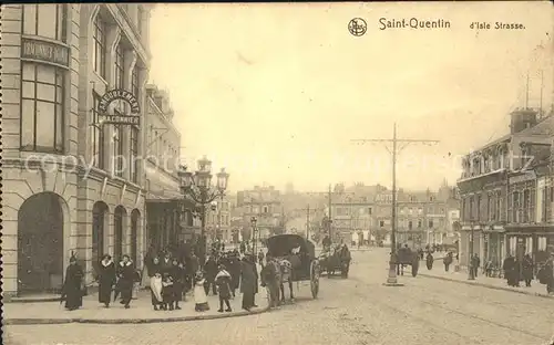 Saint-Quentin D`Isle Strasse / Saint-Quentin /Arrond. de Saint-Quentin