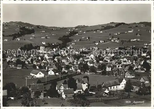 Appenzell IR Fliegeraufnahme / Appenzell /Bz. Appenzell IR