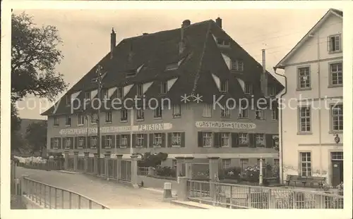 Muehlhofen Gasthaus zum Sternen / Uhldingen-Muehlhofen /Bodenseekreis LKR