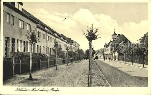 Zuellichau Ostbrandenburg Hindenburg Strasse  / Sulechow /