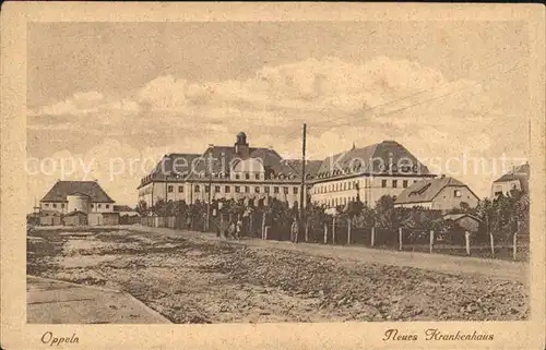 Oppeln Oberschlesien Neues Krankenhaus / Opole /