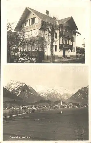 Oberstdorf Villa Math / Oberstdorf /Oberallgaeu LKR