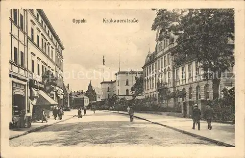 Oppeln Oberschlesien Krakauerstrasse / Opole /