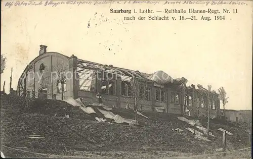 Saarburg Lothringen Reithalle Ulanen Regiment Nummer 11 / Sarrebourg /Arrond. de Sarrebourg