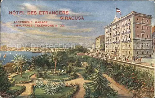 Siracusa Hotel des Ã‰trangers / Siracusa /