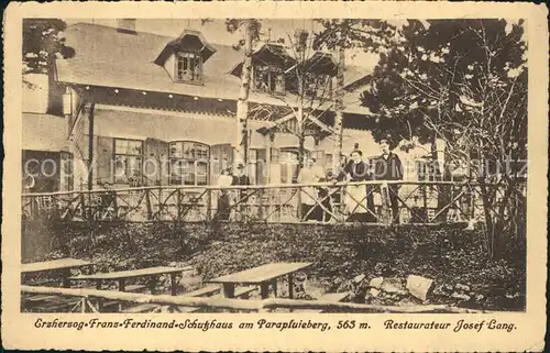 Perchtoldsdorf Erzherzog Franz Ferdinand Schutzhaus Parapluieberg / Perchtoldsdorf /Wiener Sueden