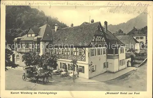 Wirsberg Werners Hotel zur Post / Wirsberg /Kulmbach LKR