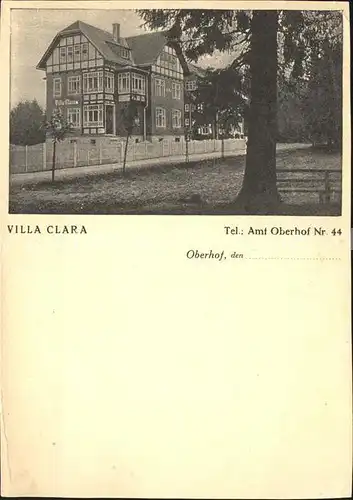 Oberhof Thueringen Villa Clara / Oberhof Thueringen /Schmalkalden-Meiningen LKR