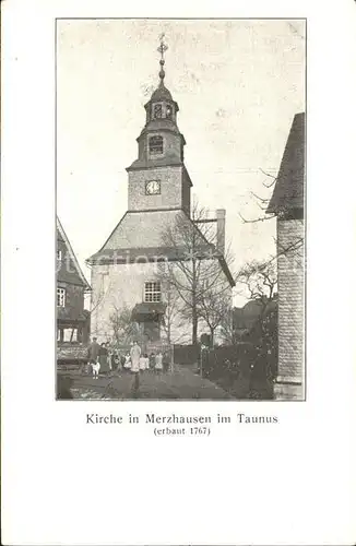 Merzhausen Taunus Kirche  / Usingen /Hochtaunuskreis LKR