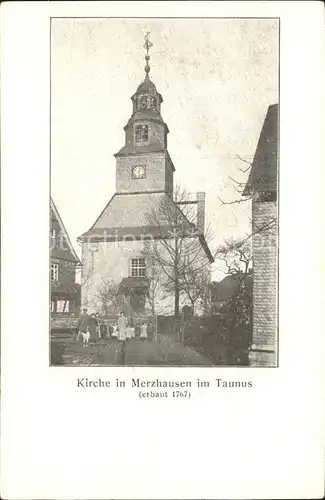 Merzhausen Taunus Kirche  / Usingen /Hochtaunuskreis LKR