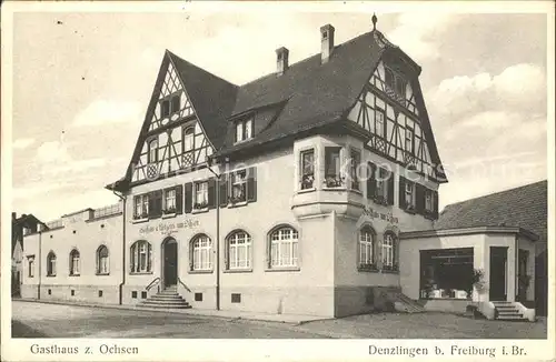 Denzlingen Gasthaus zum Ochsen / Denzlingen /Emmendingen LKR