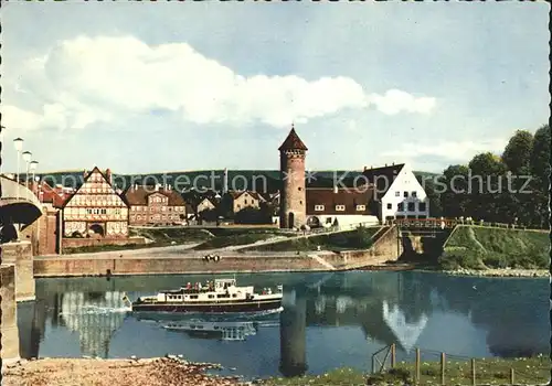 Holzminden Weser Jugendherberge Faehrhaus Kat. Holzminden