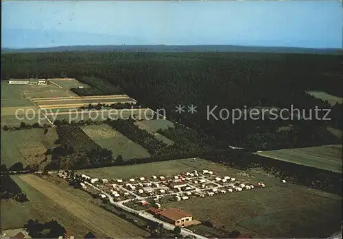 Silberborn Campingplatz Fliegeraufnahme Kat. Holzminden
