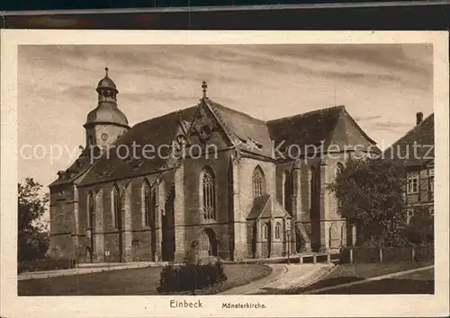 Einbeck Niedersachsen Muensterkirche Kat. Einbeck